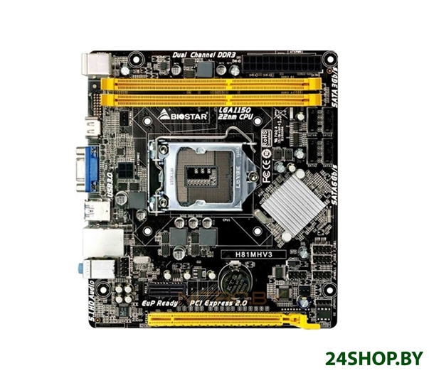 Материнская плата BIOSTAR H81MHV3 Ver. 7.x Материнская плата BIOSTAR H81MHV3 Ver. 7.x