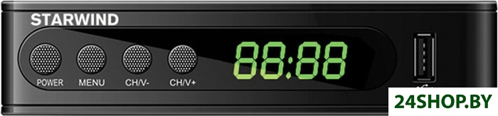 Ресивер цифрового телевидения StarWind CT-200 DVB-T2 Ресивер цифрового телевидения StarWind CT-200 DVB-T2