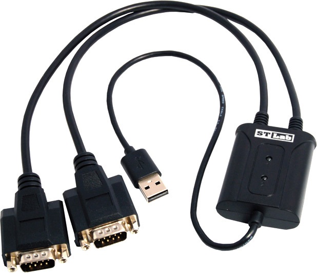 Контроллер ST Lab U-700 (USB AM - 2 x COM 9M) Контроллер ST Lab U-700 (USB AM - 2 x COM 9M)
