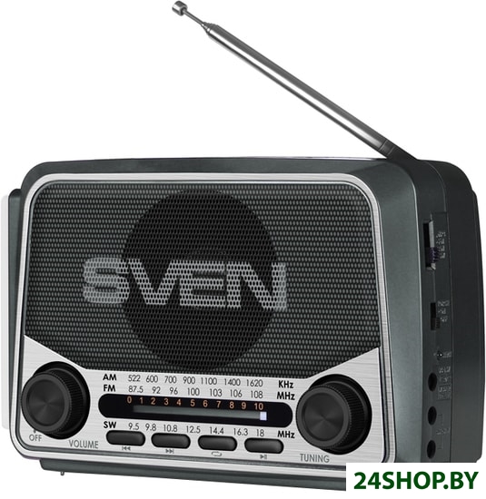 Радиоприемник SVEN SRP-525 (черный) Радиоприемник SVEN SRP-525 (черный)