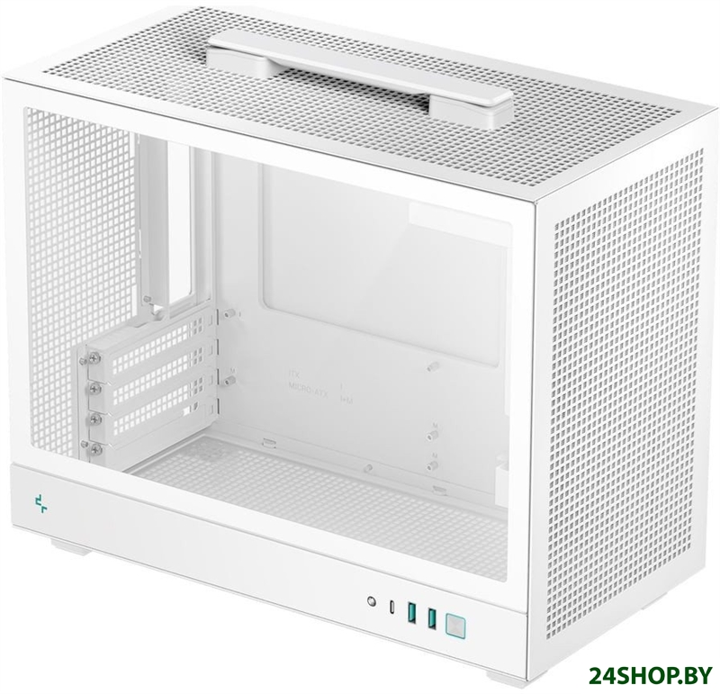 Корпус DeepCool CH160 Plus R-CH160-WHNGM0-G Корпус DeepCool CH160 Plus R-CH160-WHNGM0-G