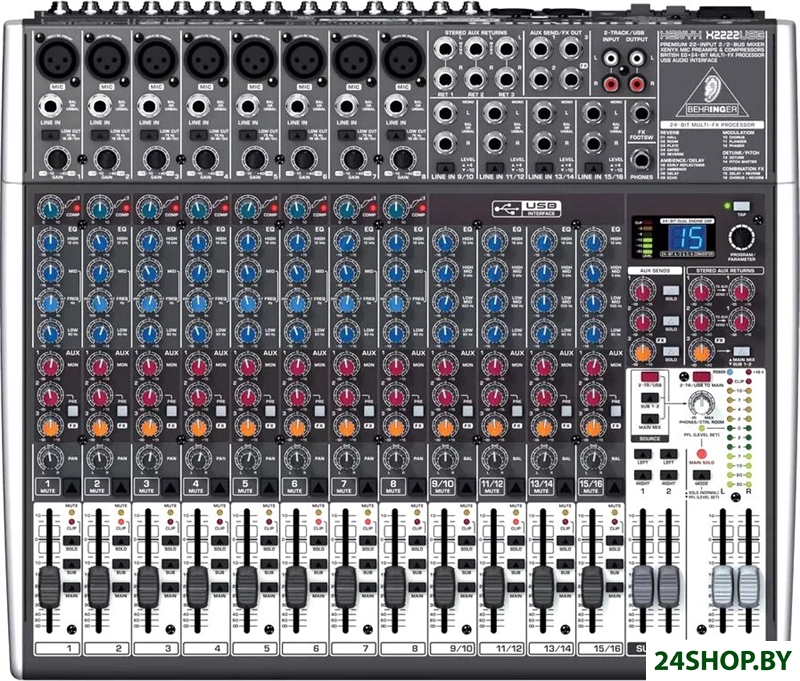 Микшерный пульт Behringer Xenyx X2222USB Микшерный пульт Behringer Xenyx X2222USB