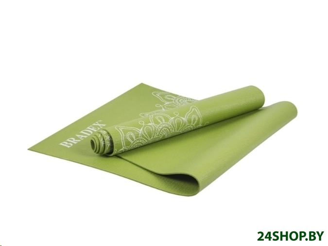Коврик для йоги и фитнеса BRADEX SF 0404 green Коврик для йоги и фитнеса BRADEX SF 0404 green
