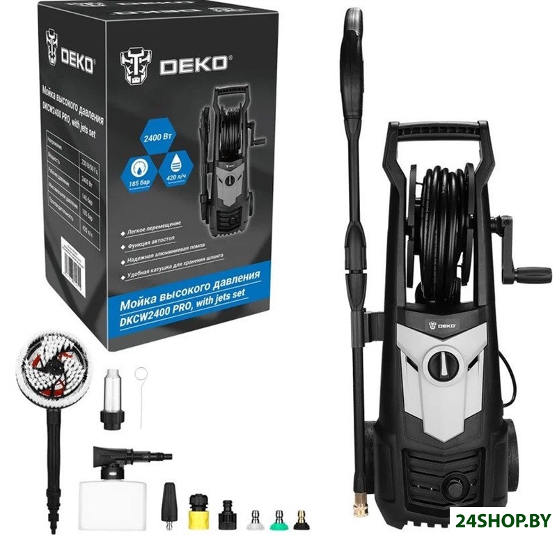 Мойка высокого давления Deko DKCW2400 PRO 085-2035 Мойка высокого давления Deko DKCW2400 PRO 085-2035