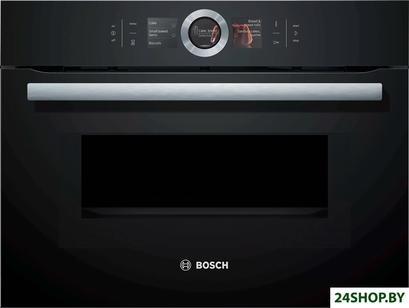 Электрический духовой шкаф Bosch Serie 8 CMG676BB1 Электрический духовой шкаф Bosch Serie 8 CMG676BB1