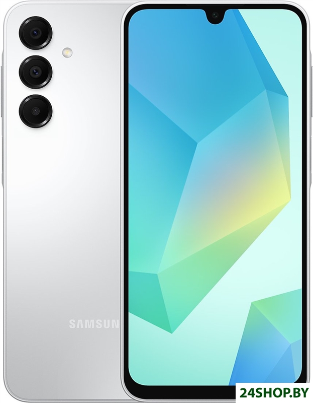 Смартфон Samsung Galaxy A16 SM-A165F 4GB/128GB (серебристый) Смартфон Samsung Galaxy A16 SM-A165F 4GB/128GB (серебристый)