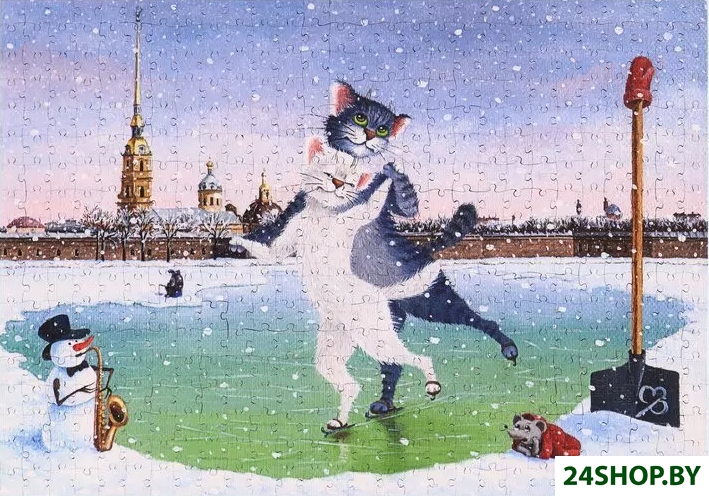 Пазл Collaba Puzzle Невское КОТание 962253 (504 эл) Пазл Collaba Puzzle Невское КОТание 962253 (504 эл)