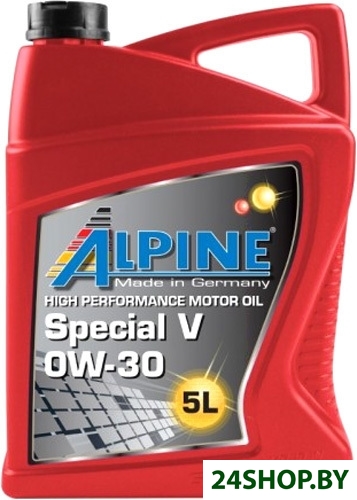 Моторное масло Alpine Special V 0W-30 5л Моторное масло Alpine Special V 0W-30 5л