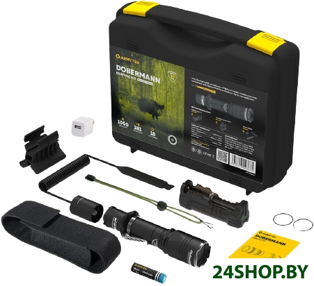 Фонарь Armytek Dobermann Hunting Kit Фонарь Armytek Dobermann Hunting Kit