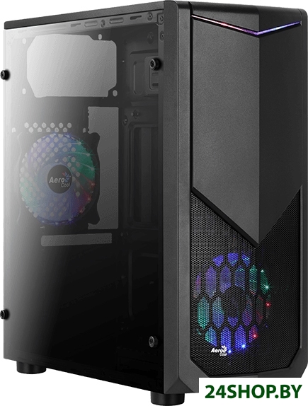 Корпус AeroCool TOMAHAWK-A-BK-V1 Корпус AeroCool TOMAHAWK-A-BK-V1