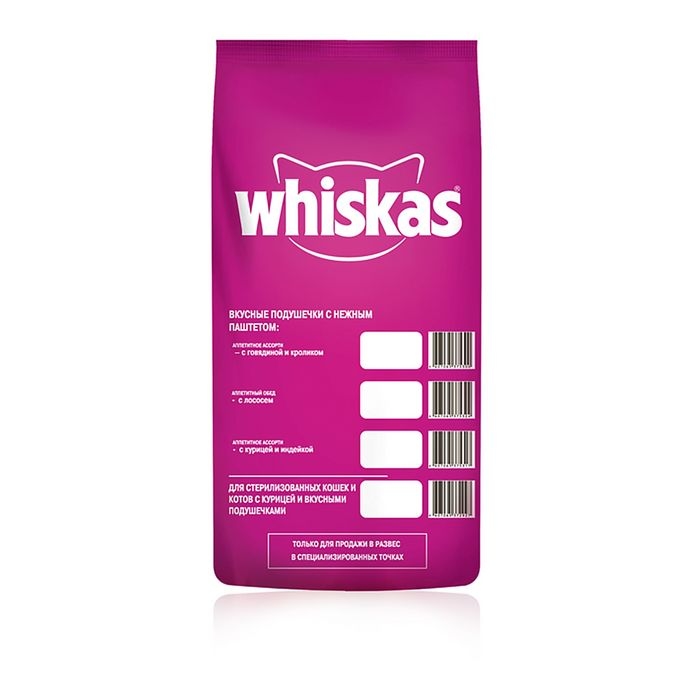 Сухой корм для кошек Whiskas Аппетитное ассорти с курицей и индейкой (5 кг) Сухой корм для кошек Whiskas Аппетитное ассорти с курицей и индейкой (5 кг)