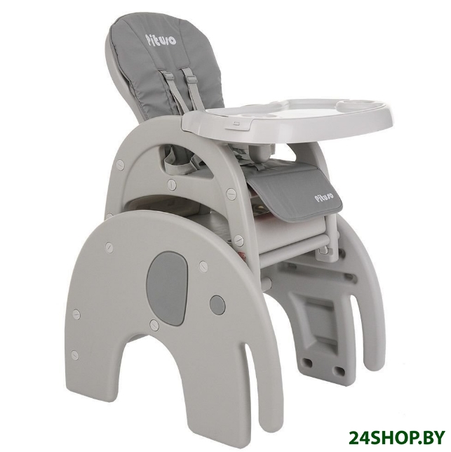 Стульчик для кормления Pituso Elephant D02-2 (Grey) Стульчик для кормления Pituso Elephant D02-2 (Grey)