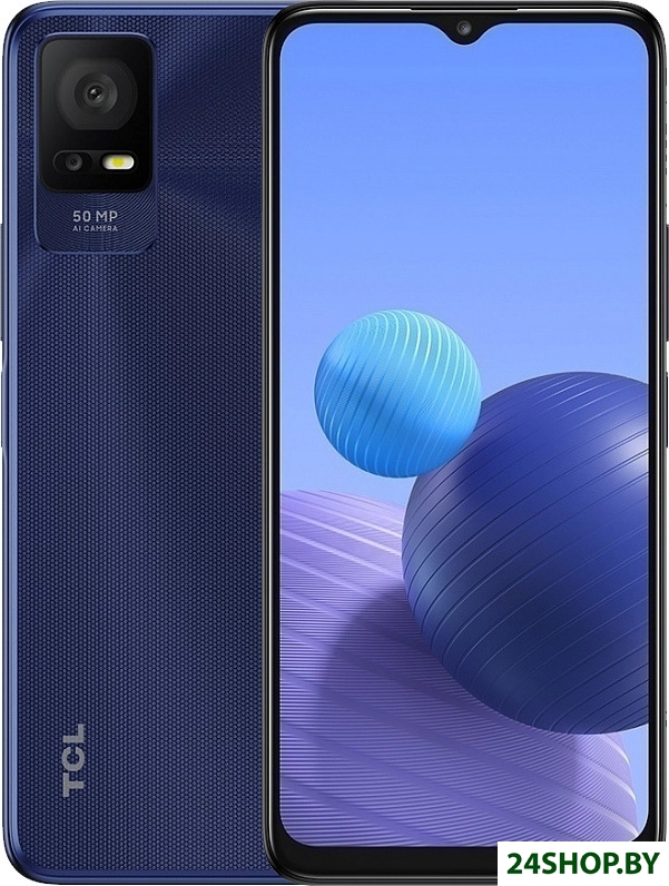 Смартфон TCL 408 T507U 4/128GB (полуночный синий) Смартфон TCL 408 T507U 4/128GB (полуночный синий)