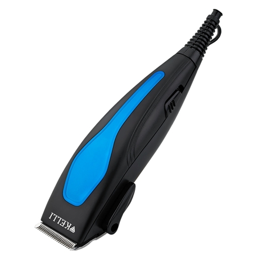 Машинка для стрижки KELLI KL-7008 (черный/голубой) Машинка для стрижки KELLI KL-7008 (черный/голубой)