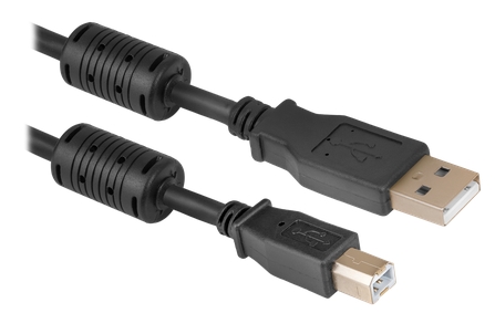Кабель Defender USB 2.0 A-B (3 м) (87431) Кабель Defender USB 2.0 A-B (3 м) (87431)