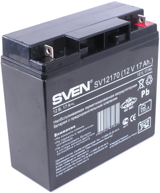Аккумулятор для ИБП SVEN SV17-12/SV12170 Аккумулятор для ИБП SVEN SV17-12/SV12170