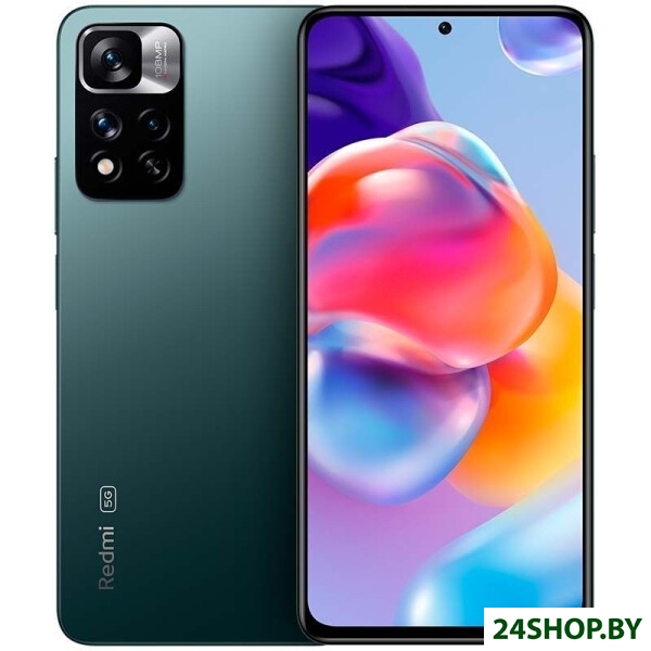 Смартфон Xiaomi Redmi Note 11 Pro+ 5G 8GB/128GB международная версия (зеленый) Смартфон Xiaomi Redmi Note 11 Pro+ 5G 8GB/128GB международная версия (зеленый)