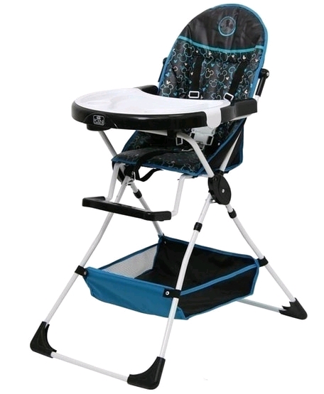 Стульчик для кормления Polini Kids Disney Baby 252 (Микки Маус, черный) Стульчик для кормления Polini Kids Disney Baby 252 (Микки Маус, черный)