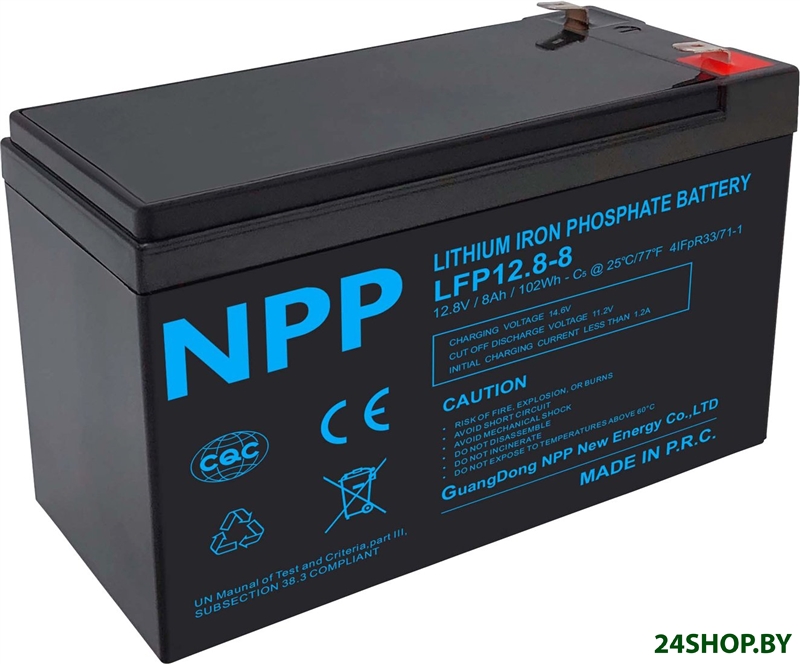 Аккумулятор для ИБП NPP LFP12.8-18Ah 12.8V 18Ah Аккумулятор для ИБП NPP LFP12.8-18Ah 12.8V 18Ah