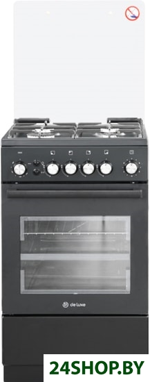 Плита газовая De luxe 5040.40г (кр) ЧР-015 (черный) Плита газовая De luxe 5040.40г (кр) ЧР-015 (черный)