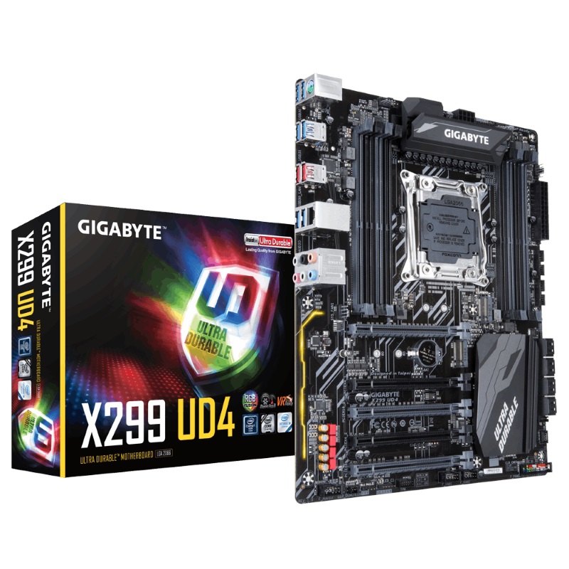 Материнская плата Gigabyte X299 UD4 (rev. 1.0) Материнская плата Gigabyte X299 UD4 (rev. 1.0)