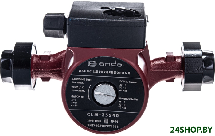 Циркуляционный насос Ondo CLM 25x40x180 PCLM-2540 Циркуляционный насос Ondo CLM 25x40x180 PCLM-2540