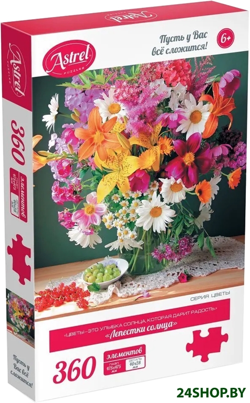 Пазл Origami Game Лепестки солнца 06437 (360 эл) Пазл Origami Game Лепестки солнца 06437 (360 эл)