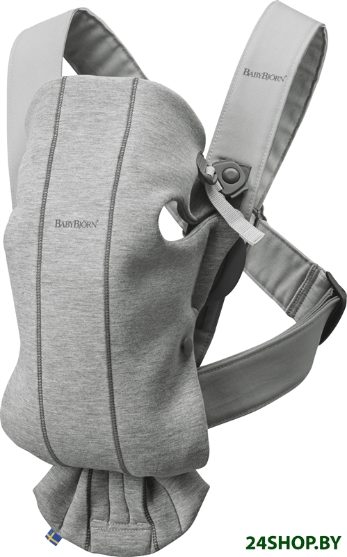 Рюкзак-переноска BabyBjorn Mini 3D Jersey (светло-серый) Рюкзак-переноска BabyBjorn Mini 3D Jersey (светло-серый)