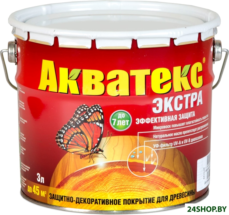 Пропитка Акватекс Экстра (груша, 3 л) Пропитка Акватекс Экстра (груша, 3 л)