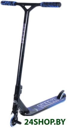 Трюковый самокат Ateox Shark 2023 (черный/синий) Трюковый самокат Ateox Shark 2023 (черный/синий)
