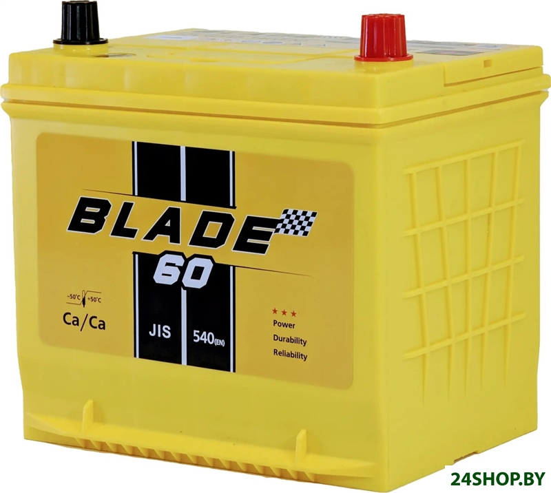 Автомобильный аккумулятор Blade Asia JR+ (60 А·ч) Автомобильный аккумулятор Blade Asia JR+ (60 А·ч)