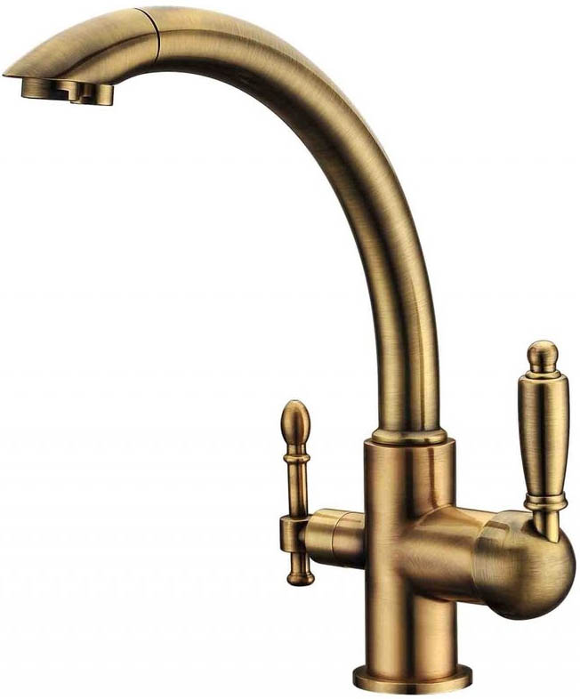 Смеситель кухонный ZorG CLEAN WATER ZR 314 YF-33 BR Смеситель кухонный ZorG CLEAN WATER ZR 314 YF-33 BR