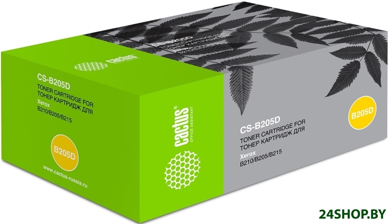 Картридж CACTUS CS-B205D (аналог Xerox 106R04349) Картридж CACTUS CS-B205D (аналог Xerox 106R04349)