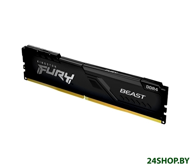 Оперативная память Kingston FURY Beast 16GB DDR4 PC4-28800 KF436C18BB/16 Оперативная память Kingston FURY Beast 16GB DDR4 PC4-28800 KF436C18BB/16