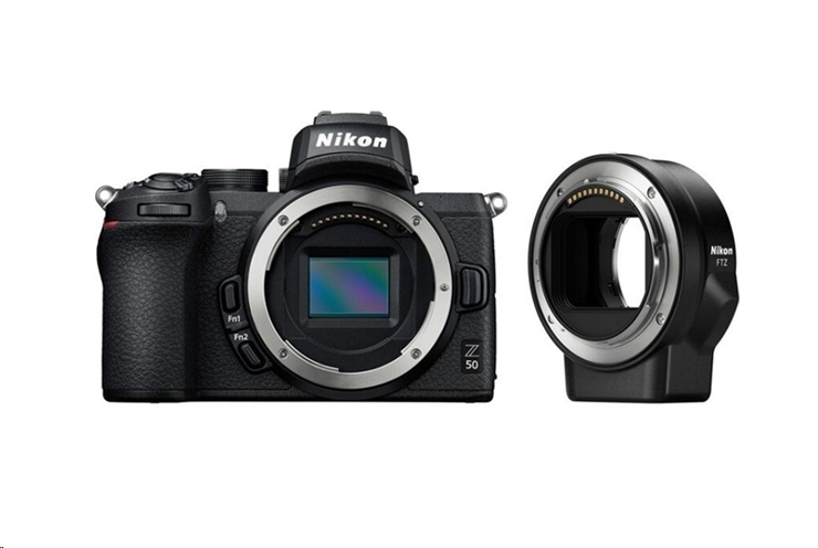 Беззеркальный фотоаппарат Nikon Z50, FTZ Adapter Kit Беззеркальный фотоаппарат Nikon Z50, FTZ Adapter Kit