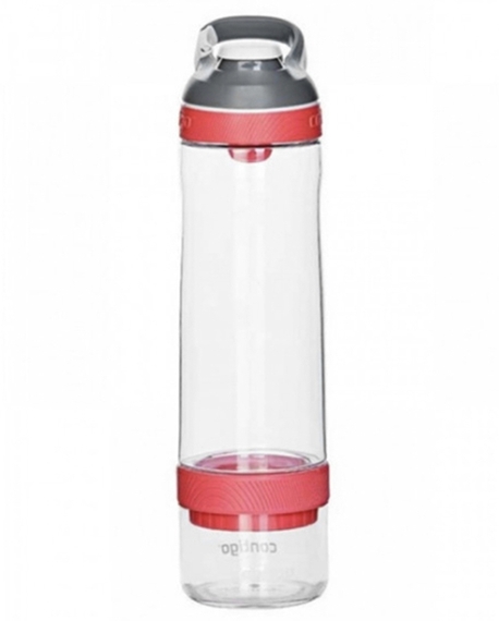 Бутылка Contigo Cortland Infuser (прозрачный/красный) Бутылка Contigo Cortland Infuser (прозрачный/красный)
