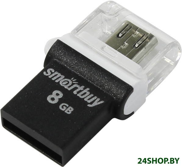 Флеш-память USB SmartBuy SB8GBPO-K (8Gb) Флеш-память USB SmartBuy SB8GBPO-K (8Gb)
