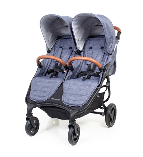 Детская прогулочная коляска Valco Baby Snap Duo Trend Denim Детская прогулочная коляска Valco Baby Snap Duo Trend Denim