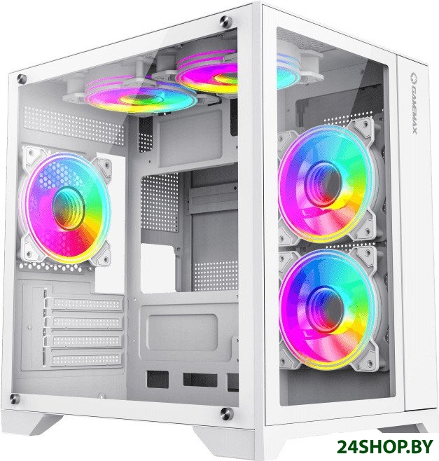 Корпус GameMax Infinity Mini WH (белый) Корпус GameMax Infinity Mini WH (белый)