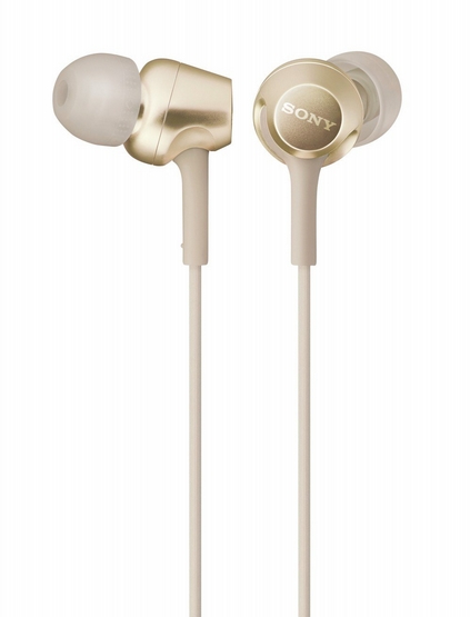 Наушники Sony MDR-EX155 (золото) Наушники Sony MDR-EX155 (золото)
