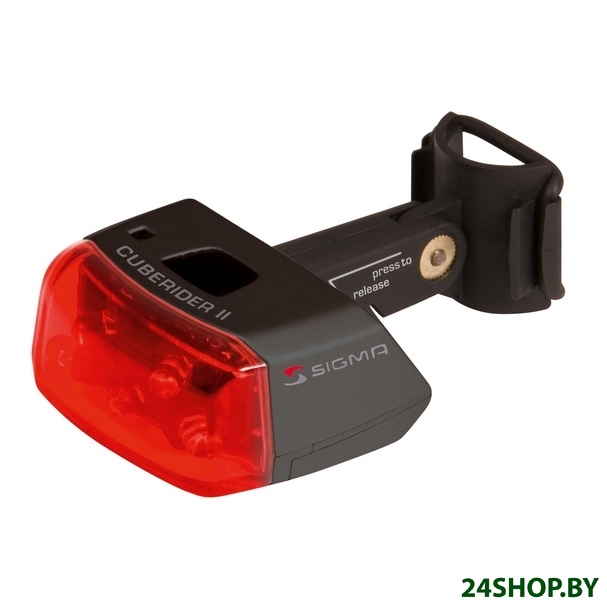 Фонарь задний велосипедный SIGMA Sport Cuberider II (18115) Фонарь задний велосипедный SIGMA Sport Cuberider II (18115)