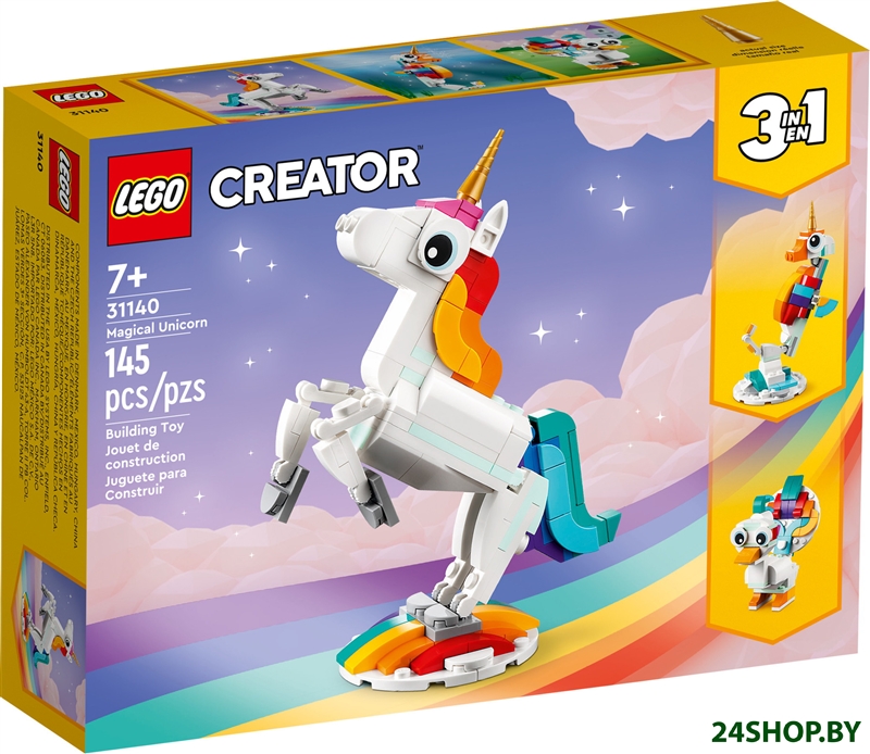Конструктор LEGO Creator 31140 Волшебный единорог Конструктор LEGO Creator 31140 Волшебный единорог