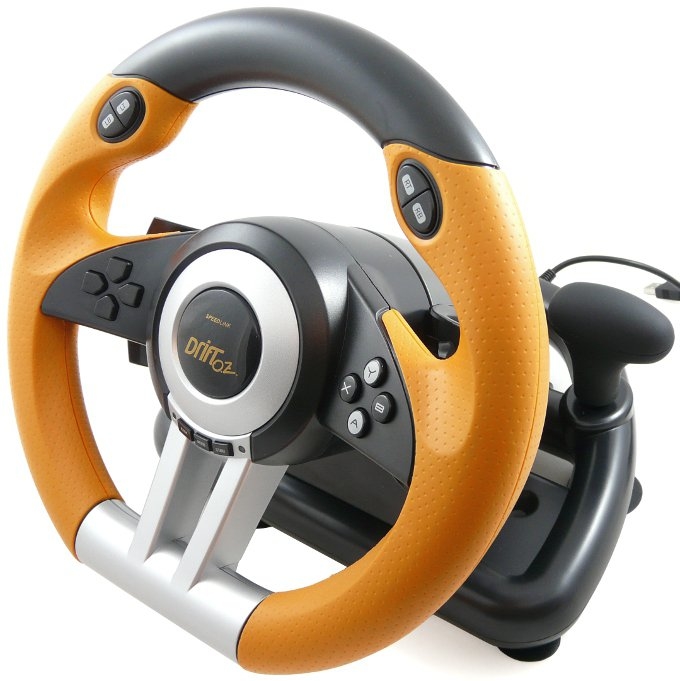 Игровой руль SPEEDLINK DRIFT O.Z. Racing Wheel Black-Orange Игровой руль SPEEDLINK DRIFT O.Z. Racing Wheel Black-Orange