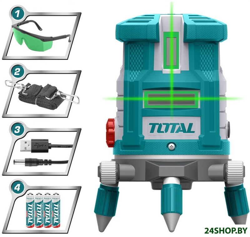 Лазерный нивелир Total TLL305205 Лазерный нивелир Total TLL305205