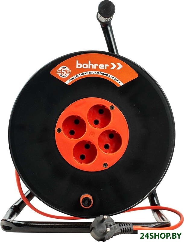 Удлинитель на катушке Bohrer УСЭ-40304 Удлинитель на катушке Bohrer УСЭ-40304
