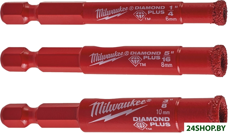 Набор сверл Milwaukee 4932471771 (3 шт) Набор сверл Milwaukee 4932471771 (3 шт)