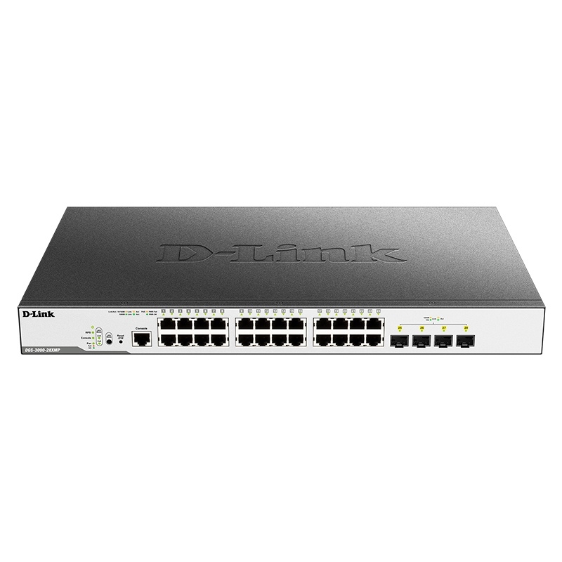 Коммутатор D-Link DGS-3000-28XMP/B1A Коммутатор D-Link DGS-3000-28XMP/B1A