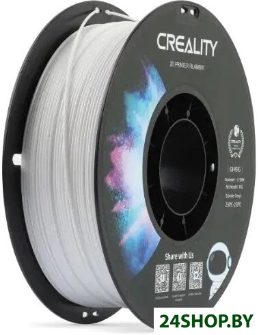 Пластик Creality CR-PETG 1.75 мм 1 кг (белый) Пластик Creality CR-PETG 1.75 мм 1 кг (белый)