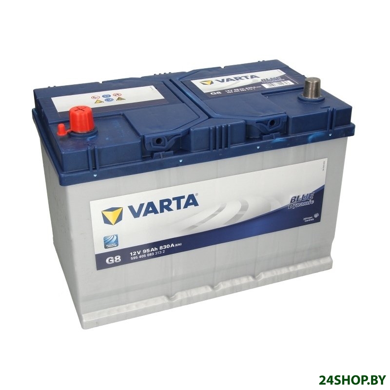 Автомобильный аккумулятор Varta Blue Dynamic G8 595 405 083 (95 А/ч) Автомобильный аккумулятор Varta Blue Dynamic G8 595 405 083 (95 А/ч)