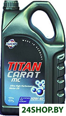 Моторное масло Fuchs Titan SYN MC (Carat) 10W-40 5л Моторное масло Fuchs Titan SYN MC (Carat) 10W-40 5л